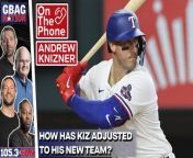 New Rangers catcher Andre Knizner joined the GBag Nation to talk about adjusting to his new team, what it&#39;s like communicating with pitchers who speak so many different languages, why he loves pitching coach Mike Maddux, and more!