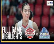 PVL Game Highlights: Chery Tiggo enters semis, survives Galeries Tower from semi san long