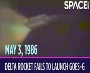On May 3, 1986, NASA attempted to launch a new weather satellite called GOES-G for the National Oceanic and Atmospheric Administration, but the rocket malfunctioned in mid-air. &#60;br/&#62;&#60;br/&#62;About a minute after it lifted off from Cape Canaveral, lightning struck the Delta rocket and created a short circuit. This caused the rocket&#39;s main engine to shut down prematurely. It started tumbling around in the sky with some of its strap-on boosters still firing. NASA sent the rocket a command to self-destruct, and it exploded above the Atlantic Ocean. They did this to minimize the dangers of having the entire rocket crash back down to Earth. This launch failure was especially disheartening for NASA, because it was the first launch since the Challenger disaster three months earlier. Investigators found that this Delta rocket had a lot of problems that were known before the launch, especially with the wiring. After the accident, launch companies across the country changed the way they wired their rockets&#39; electronics.