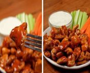 In this video, find the perfect blend of spice and buttery goodness with our Buffalo Butter Chicken Bites recipe. Watch as we guide you through the steps to create these delectable chicken appetizers, featuring homemade buffalo sauce and tender chicken bites. Perfect for game day tailgate snacks or any gathering, these tender, spicy bites are sure to be a hit with friends and family.