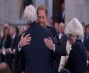Prince Harry hugs family as he is supported by Princess Diana&#39;s brother and sister at Invictus Games ceremonyUK POOL