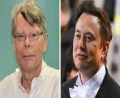 Quand Elon Musk Clash Stephen King from sunny all x