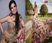 Met Gala 2024: Isha Ambani&#39;s saree gown took over 10,000 hours for the craftspeople and weavers to complete it.Watch Video To Know More&#60;br/&#62; &#60;br/&#62;#IshaAmbani #MetGala #SareeGown #IshaMetGalaLook&#60;br/&#62;~HT.97~PR.128~