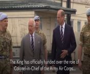 King Charles passes senior military role to Prince William in Hampshire ceremony from indian king a