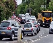 HU cabling fault on the junction of Station Road and London Road Burgess Hill causes issues to traffic leaving and entering from the south