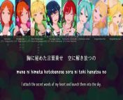 Tell Your World - Switch & 2wink with Hatsune Miku & Kagamine Rin・Len (lyrics) from miku idaten