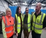 Rapid Pack are an e-commerce fullfillment centre, in Oldbury and they had a visitor from the UKWA, who are celebrating 80 years as an organisation. There boss is touring 80 Warehouse sites to mark the occasion.