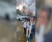 A teenage girl could not believe her eyes when her parents encouraged her to make a wish and blow an air horn, which then saw her get surprised with her first car. 16-year-old Nickole, from Richmond, Virginia, had been working extremely hard over the past year, her family said, and so they wanted to plan a big surprise for her milestone Sweet 16th birthday. Nickole had been doing well in school and had learned the value of money and hard work by helping out with her father&#39;s construction business. Opting against a lavish party, Nickole&#39;s family instead decided to put their money towards a car – a 2019 JEEP Compass – which they kept a secret from their daughter. Nickole knew that she was not having a party because of the costs involved, but when she returned home from church on Sunday, January 7, her mom and dad encouraged her to stand outside their Richmond, Virginia, home. They sang Happy Birthday in Brazilian Portuguese before presenting her with a small paper bag there. Inside was an airhorn and box with a clear message: &#92;