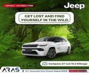 ARAS Jeep Madurai, commenced its FCA car dealership on May 24, 2013. &#60;br/&#62;The state-of-the-art dealership offers its customers sales, service, and spare parts facilities. &#60;br/&#62;Aras Jeep Madurai is a part of the ARAS group of companies that started automobile dealership operations in Madurai, way back in 1927. &#60;br/&#62;In the southern districts of Tamil Nadu, the ARAS brand has epitomized dependability and reliability in the automobile business over the past 8 decades. &#60;br/&#62;The group also has other automobile dealerships in and around Madurai.&#60;br/&#62;