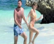 In a picturesque setting on the Bahamas Harbor Private Island, love was in the air as Taylor Swift and Travis Kelce shared a tender moment captured by eager onlookers. The couple, wrapped in each other&#39;s embrace, were spotted kissing in their bathing suits during a PDA-packed vacation on the 25th of March, 2024.&#60;br/&#62;&#60;br/&#62;What made this moment even more endearing was Travis Kelce&#39;s respectful and considerate demeanor towards his girlfriend, Taylor Swift. Witnesses revealed that before engaging in any intimate gesture, Travis was seen asking permission from Taylor, displaying the essence of a true gentleman.&#60;br/&#62;&#60;br/&#62;The scene, filled with warmth and affection, painted a beautiful picture of the couple&#39;s love and mutual respect for each other. Travis&#39;s innocent yet thoughtful approach to expressing his affection for Taylor added a charming touch to their romantic getaway.&#60;br/&#62;&#60;br/&#62;Fans were quick to capture and share this heartwarming moment, sending waves of admiration and support for the couple across social media platforms. It was a testament to the genuine connection and bond shared by Taylor Swift and Travis Kelce, transcending the glitz and glamour of their respective careers.&#60;br/&#62;&#60;br/&#62;For those eager to witness more heartwarming moments and updates from Taylor Swift and Travis Kelce&#39;s relationship, subscribing to this channel is a must. Stay tuned for exclusive insights and behind-the-scenes glimpses into their extraordinary journey together. Subscribe now and be part of their enchanting love story!